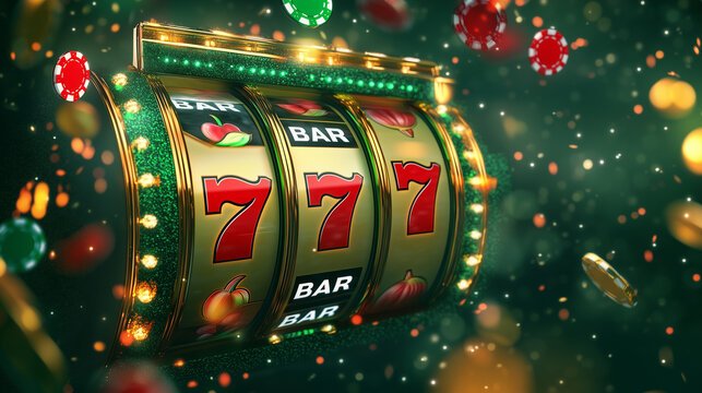 Tampilan berbagai tema mesin slot modern dengan grafis warna-warni dan fitur bonus digital